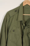 Real 1st Model Jungle Fatigue Jacket, repaired, Big size, used.