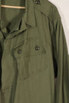 Real 1st Model Jungle Fatigue Jacket, repaired, Big size, used.