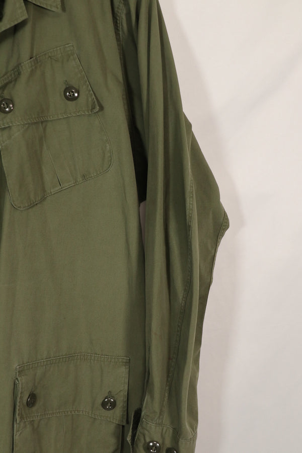 Real 1st Model Jungle Fatigue Jacket, repaired, Big size, used.