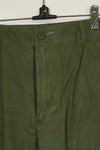 1968 Contract 4th Model Ripstop Jungle Fatigue Pants M-L Used