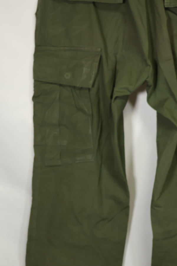 1968 Contract 4th Model Ripstop Jungle Fatigue Pants M-L Used