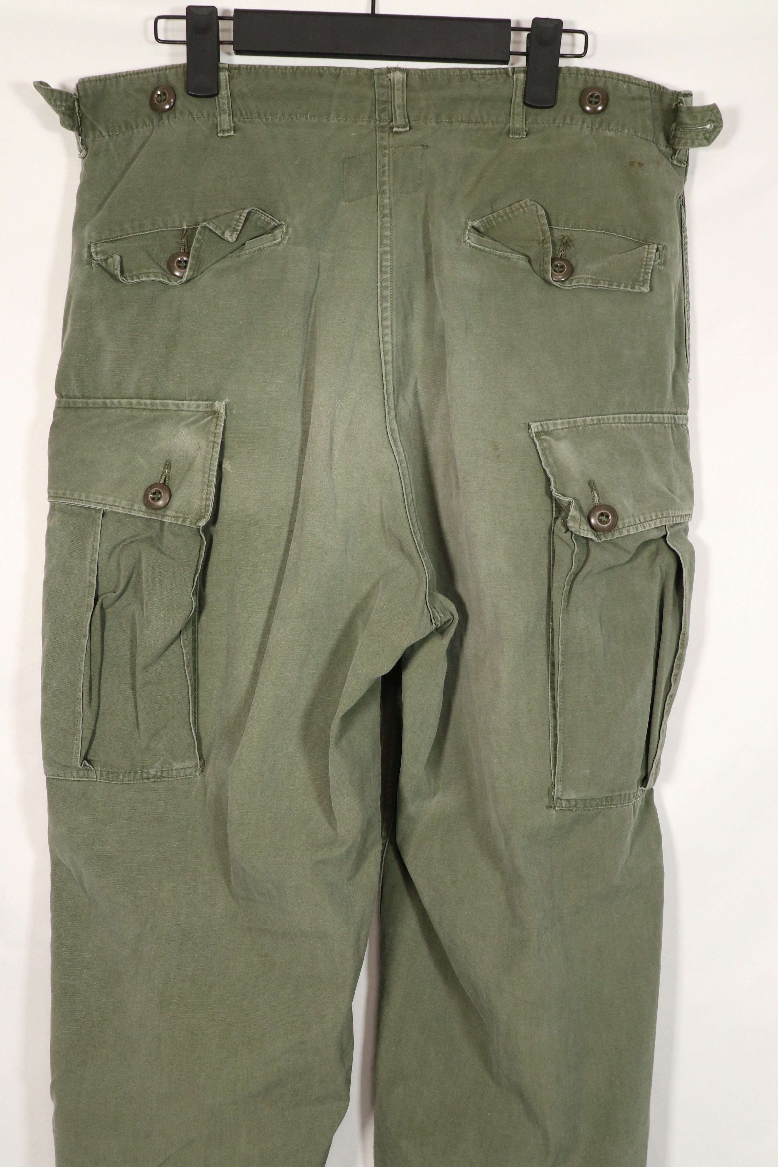 Real 1964 1ST MODEL Jungle Fatigue M-R Pants Used B