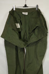 1967 Contract 4th Model Ripstop Jungle Fatigue Pants L-L Used