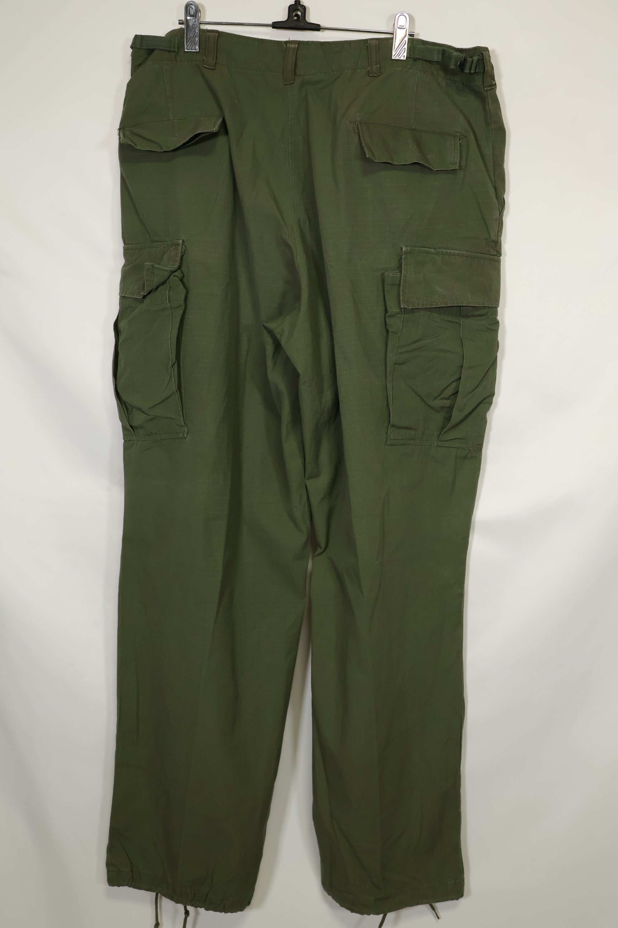 1967 Contract 4th Model Ripstop Jungle Fatigue Pants L-L Used