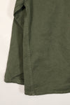 Real U.S. Army OG-107 Utility Shirt with insignia, retrofitted, used.