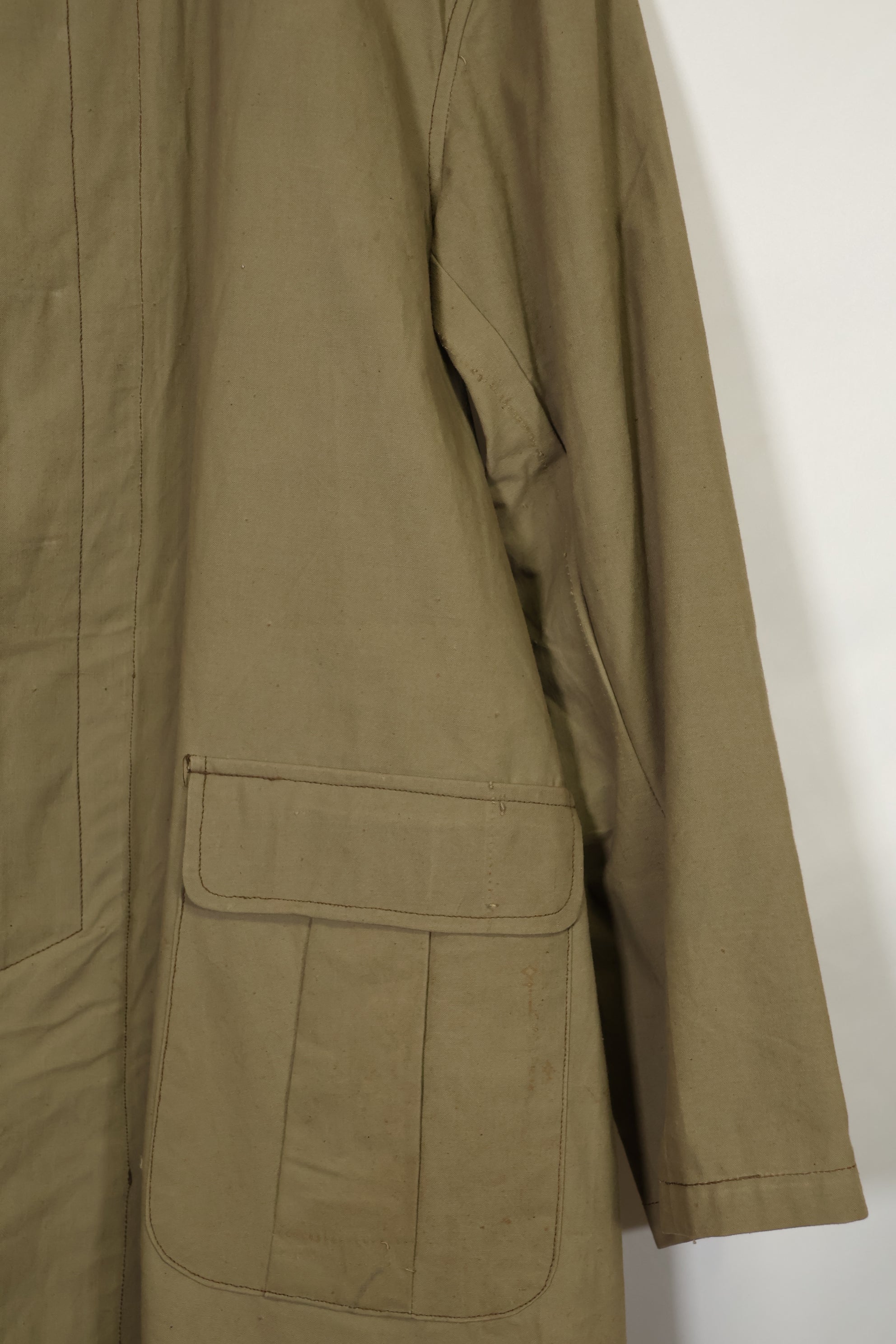 1940s Private Procurement Japanese Army Officer's Cotton Coat