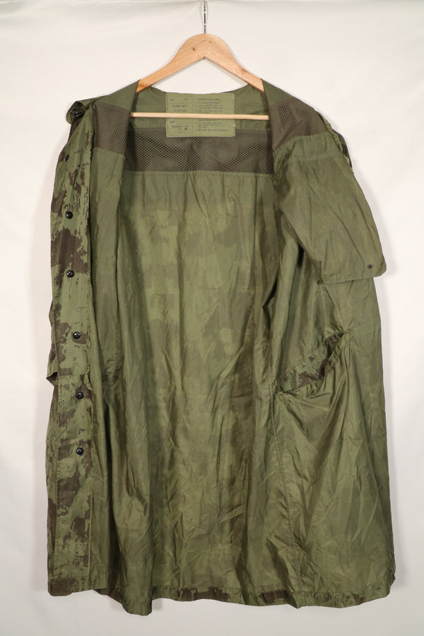 Real 1967 Australian Army raincoat, used, faded, used, B