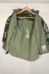 Real Japan Ground Self-Defense Force 1980's Kumazasa Camouflage Jacket, Used, Scratches