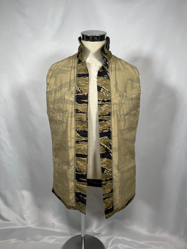 30% OFF [Delivery in early March 2024]  MILITARIA 1911 Gold Tiger Stripe 2nd Model Jungle Fatigue Jacket MADE IN JAPAN