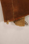 Civilian 1960s-70s sheepskin vest, used, scratches, stains.