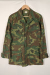 Real 1969 Ripstop ERDL Jungle Fatigue Jacket Used S-R