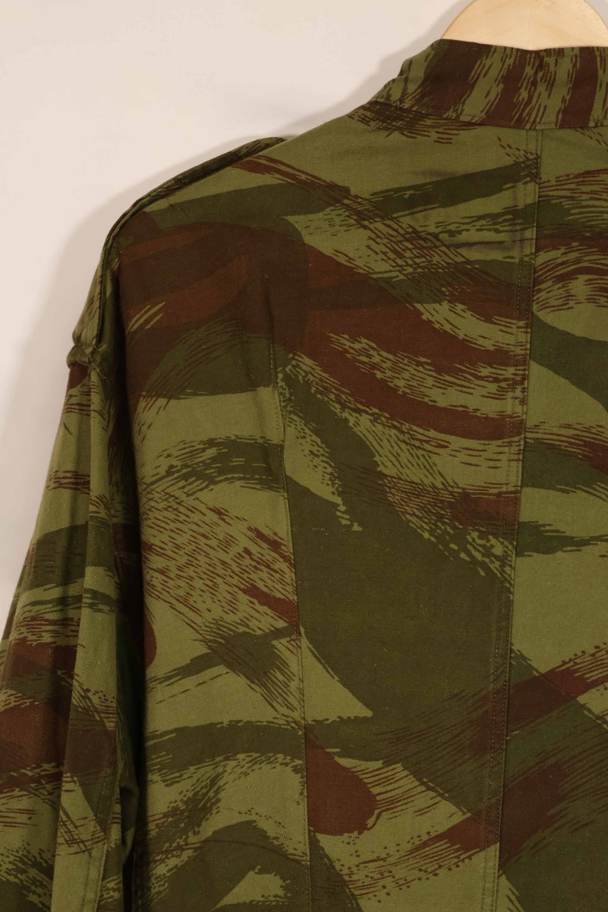 Real 1950s French Army Indochina War Lizard Camouflage TAP 47/53 Airborne Jacket