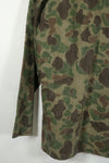 Civilian Duck Hunter Camouflage Hunting Jacket Local Made Frogskin Camouflage Used