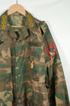 Real fabric South Vietnam M59 Utility Airborne shirt with patch posterior, unused.