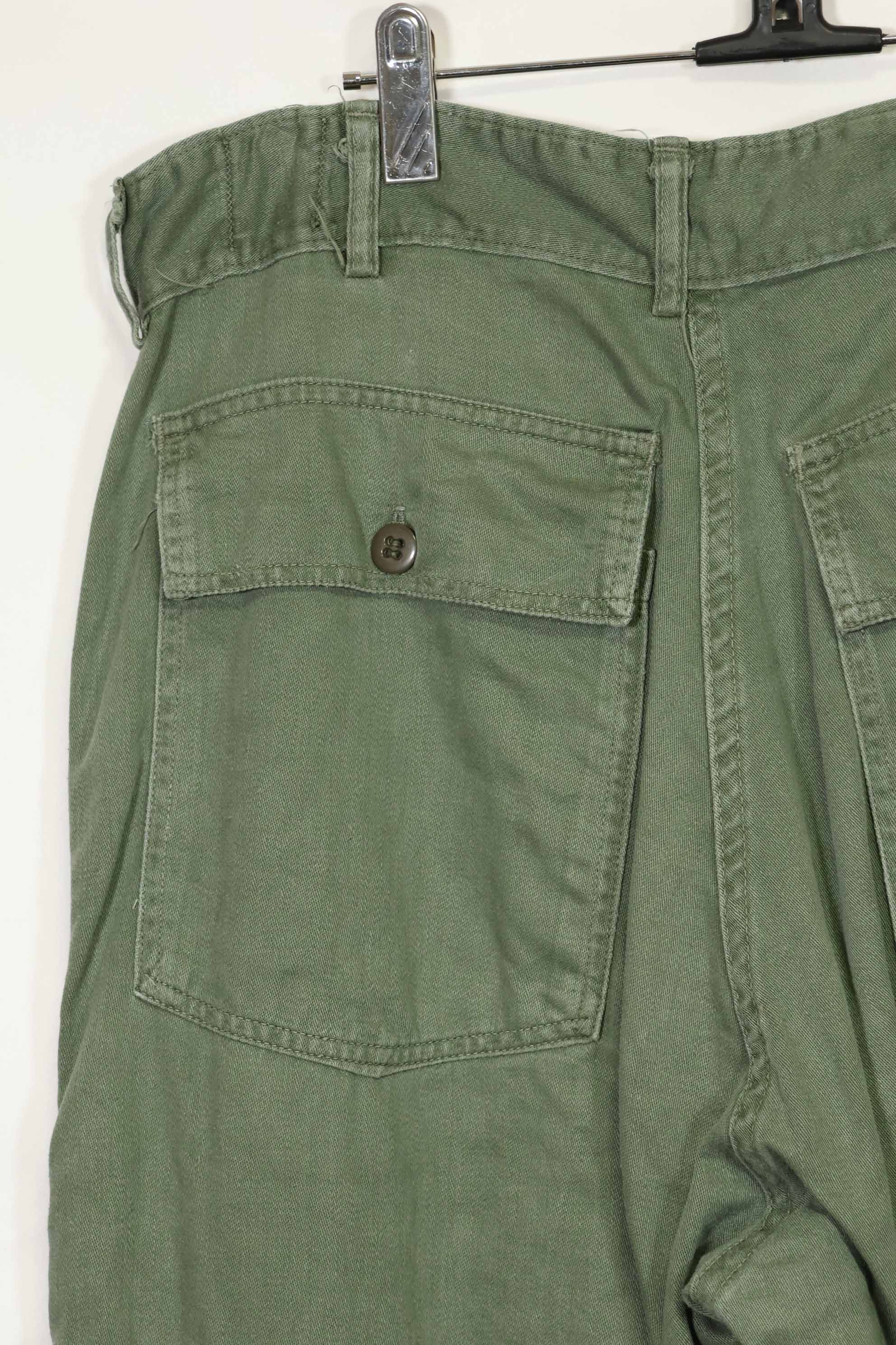 Early 1960s OG-107 Utility Uniform Baker Pants Modified 82nd Airborne Division E