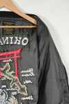 Recent Okinawa made souvenir Jacket directly embroidered MA-1 B