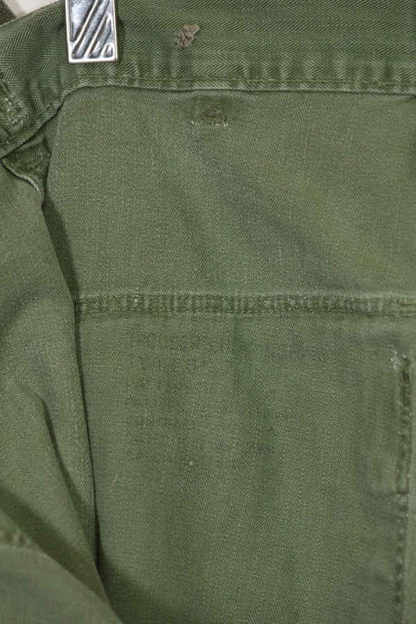 1950's USMC HBT P41 Cut Utility Pants Korean War Used