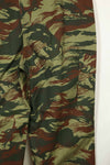 1980's French Army Lizard Camouflage Field Pants, unused.