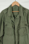 Real 1st Model Jungle Fatigue Jacket No size tag, faded, used.