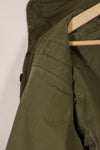 Real owned by former SF member, first model M65 field jacket, estimated 1965-1966, used.