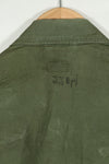 Real 2nd Model Jungle Fatigue Jacket SHORT-X-SMLL, used with fading.