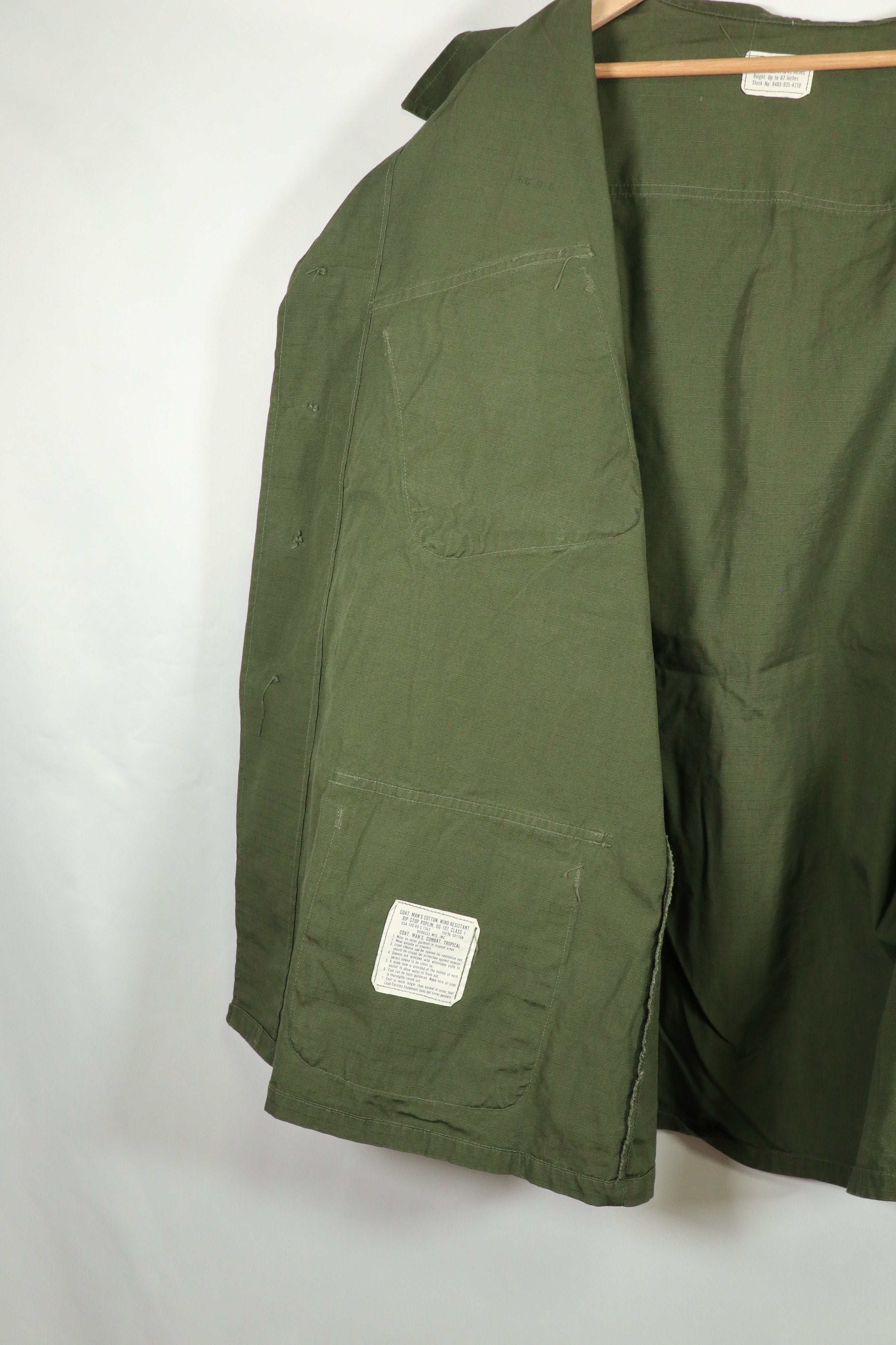 Real Deadstock 4th Model Jungle Fatigue Jacket L-S Long term storage H