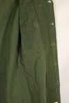 Real 1968 OG-107 Utility Shirt with Green Beret Okinawa made SSI, used.