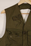 Real 1940s WWII U.S. Army Air Corps AAF C-1 Survival Vest Used