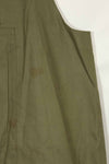 1940s-early 50s U.S. Navy, Army button deck pants, rain pants, used, A