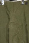 1940s-early 50s U.S. Navy, Army button deck pants, rain pants, used, B