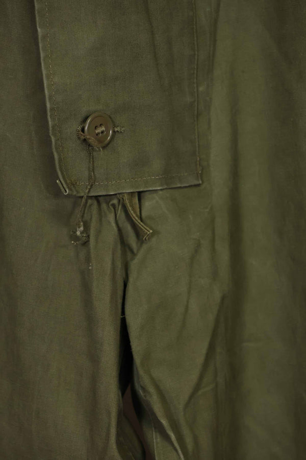 1940s-early 50s U.S. Navy deck pants, rain pants, used, C