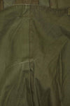 1940s-early 50s U.S. Navy deck pants, rain pants, used, C