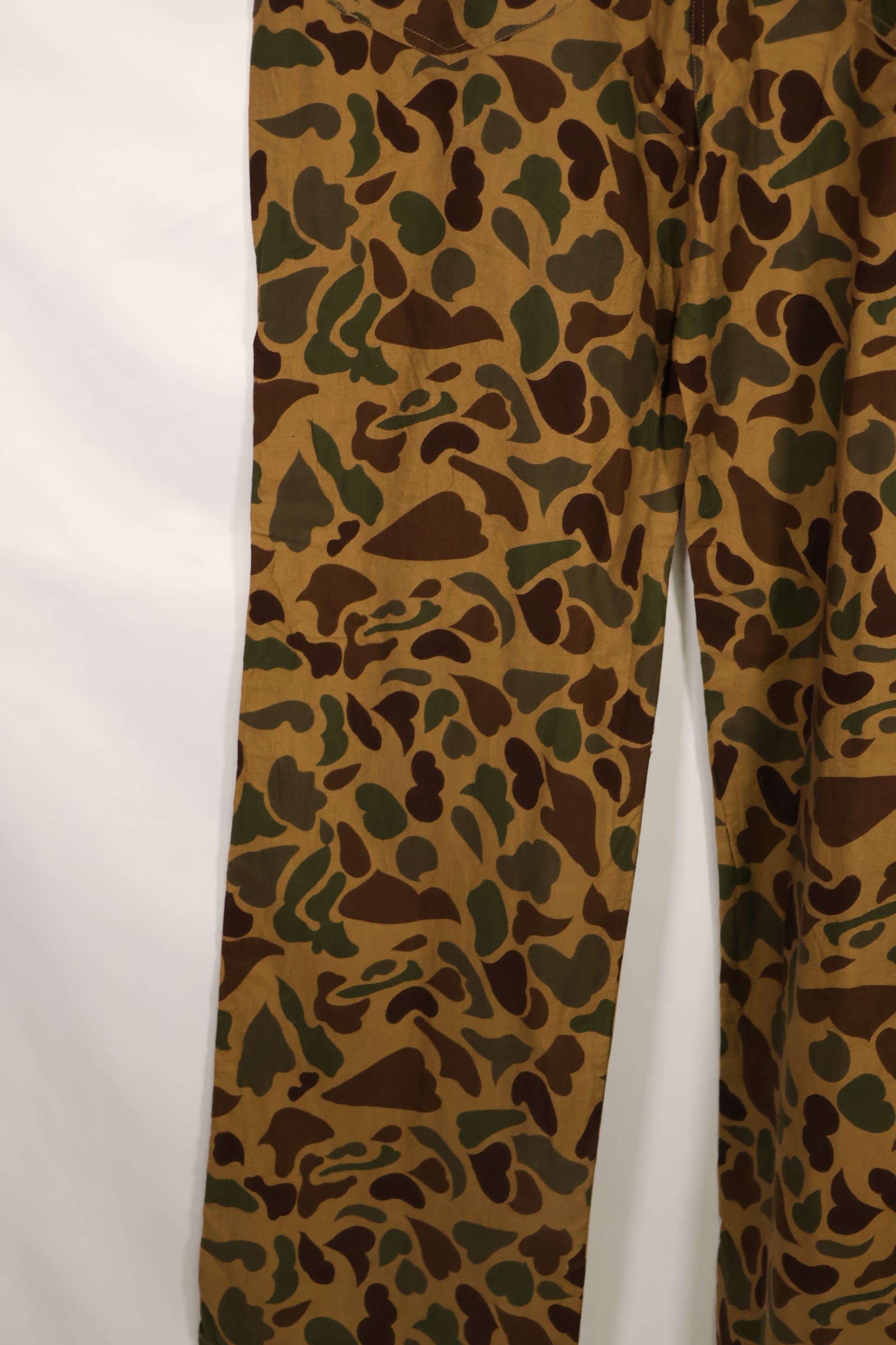 Real CIDG Beogum Camouflage Pants Local Made Frogskin Camouflage Used