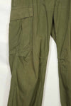 1969 Contract 4th Model Ripstop Jungle Fatigue Pants S-S Used