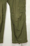 1969 Contract 4th Model Ripstop Jungle Fatigue Pants S-S Used