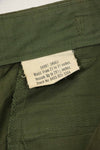 1969 Contract 4th Model Ripstop Jungle Fatigue Pants S-S Used