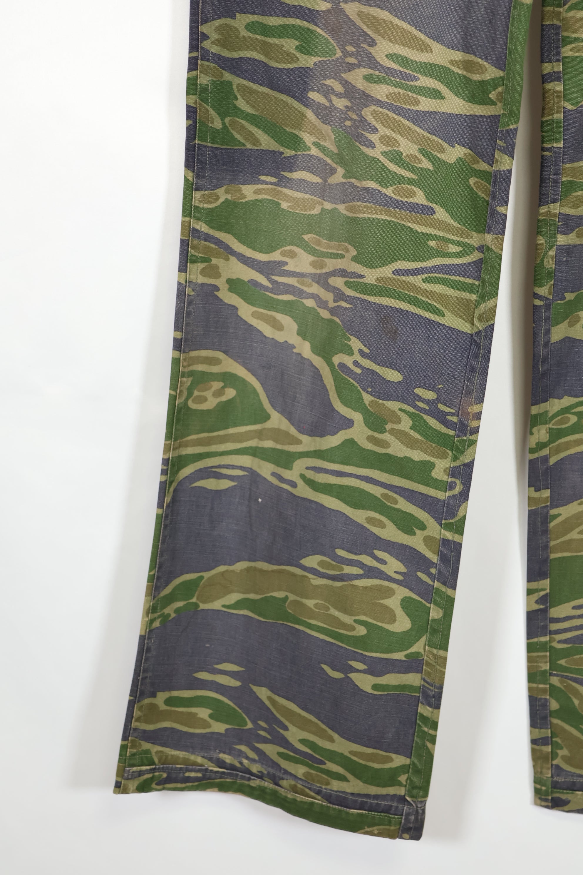 Real 1970s Late War Tiger Stripe Pants, used.