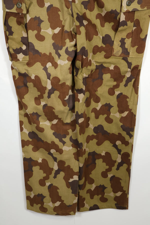 Real Fabric South Vietnam Field Military Police Cloud Camouflage Pants Used