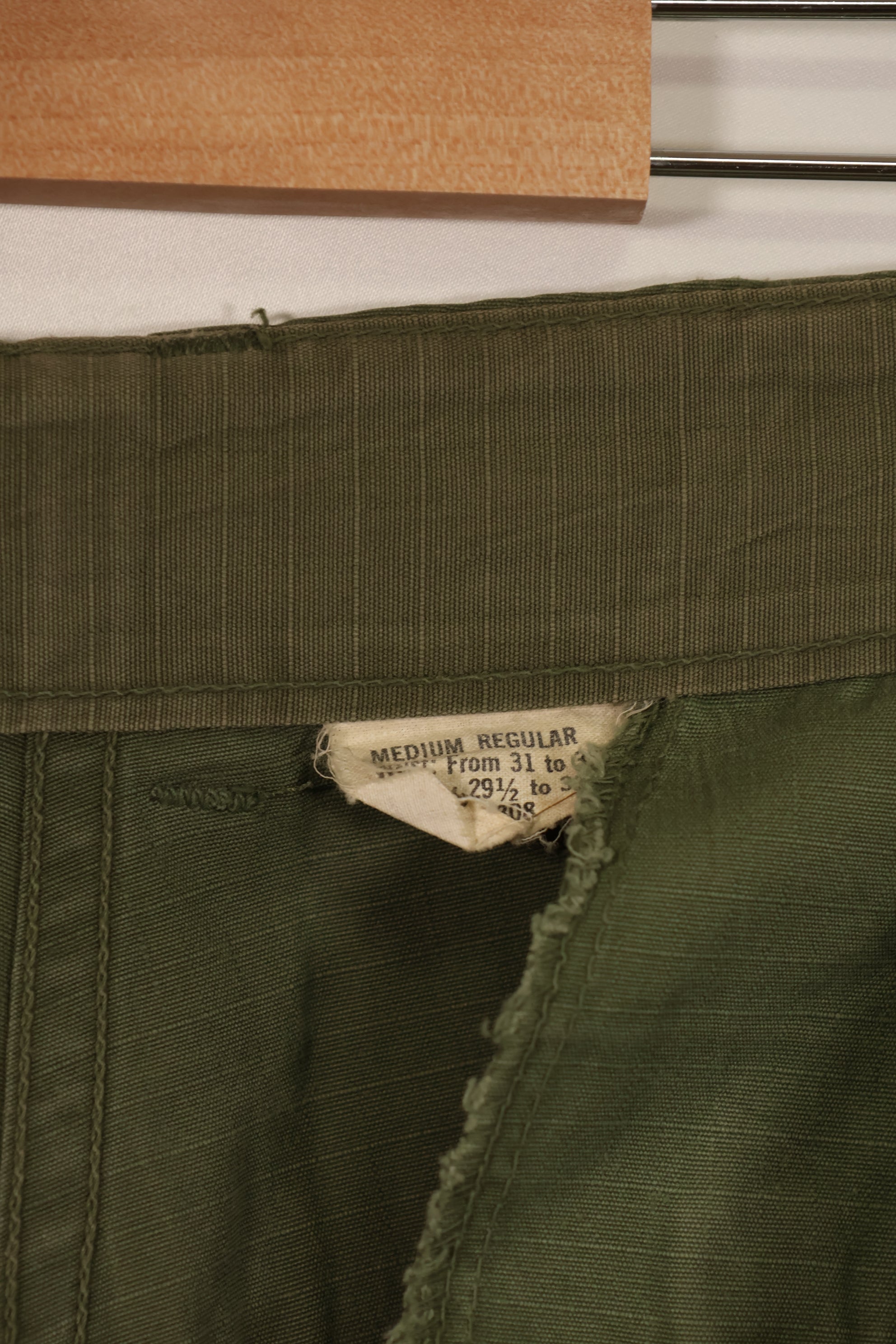 Real 1969 4th Model Jungle Fatigue Pants M-R Used