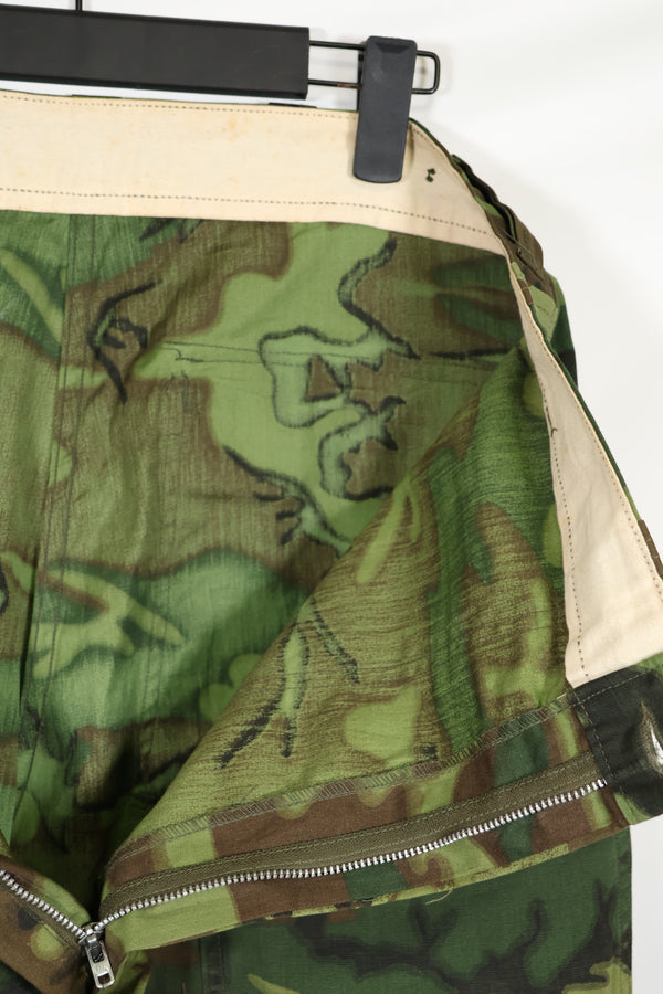 Civilian Product Real fabric non ripstop ERDL camouflage hunting pants, unused.