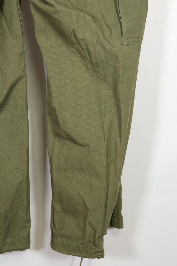 Real 1969 4th Model Jungle Fatigue SMALL-SHORT Pants Used