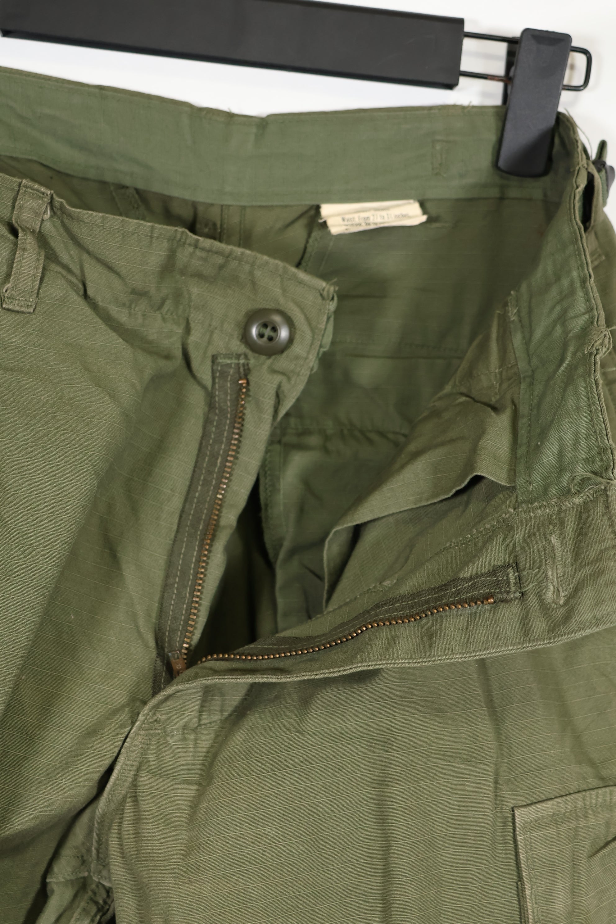 Real 1969 4th Model Jungle Fatigue SMALL-SHORT Pants Used