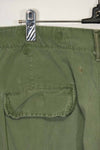 Estimated 1967 Contract 3rd Model Non Ripstop Jungle Fatigue Pants M-R Used