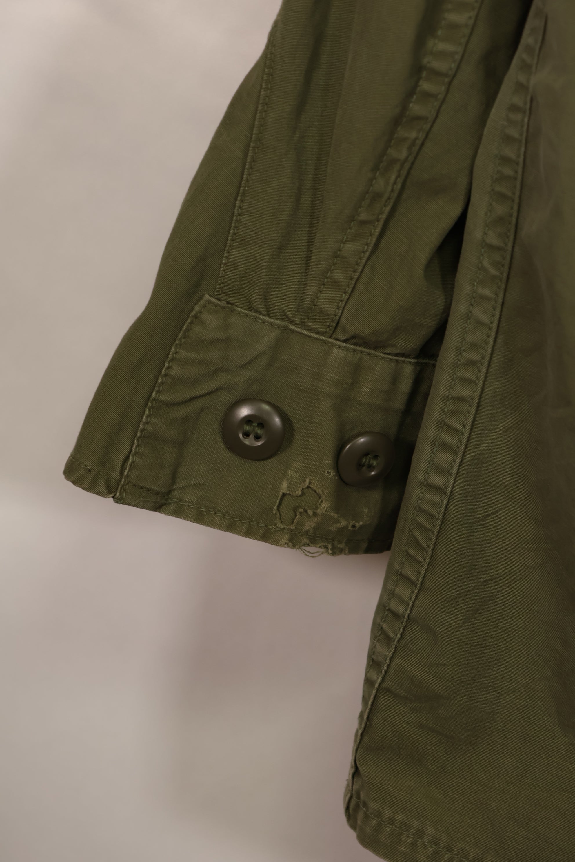 Real circa 1966 lot 3rd Model Jungle Fatigue Jacket M-R Used