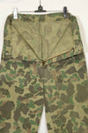 1970s civilian frogskin camouflage hunting pants, used.