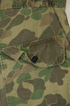 1970s civilian frogskin camouflage hunting pants, used.