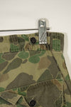 1970s civilian frogskin camouflage hunting pants, used.