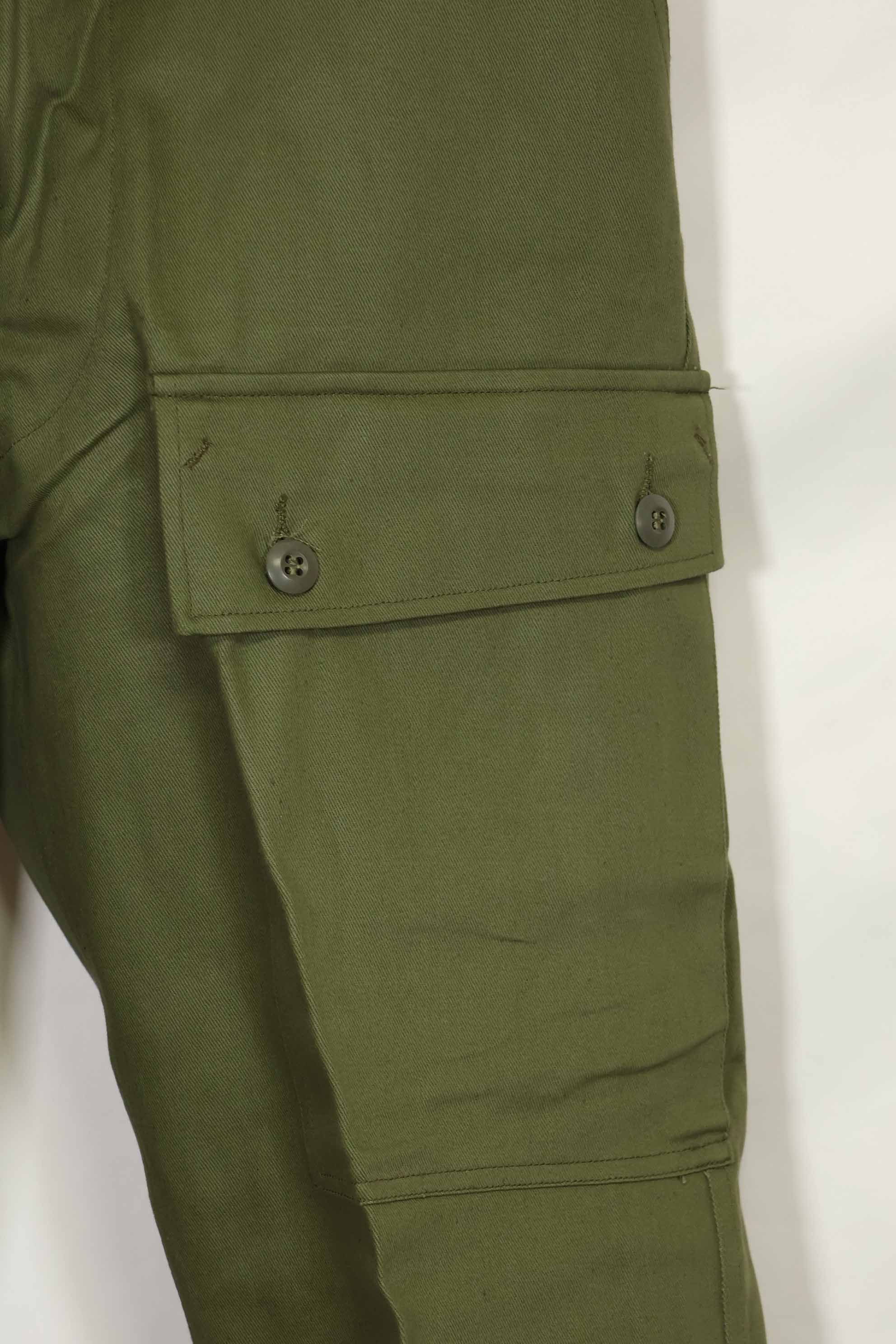 1969 Deadstock Australian Army OD Fatigue Pants, never used.