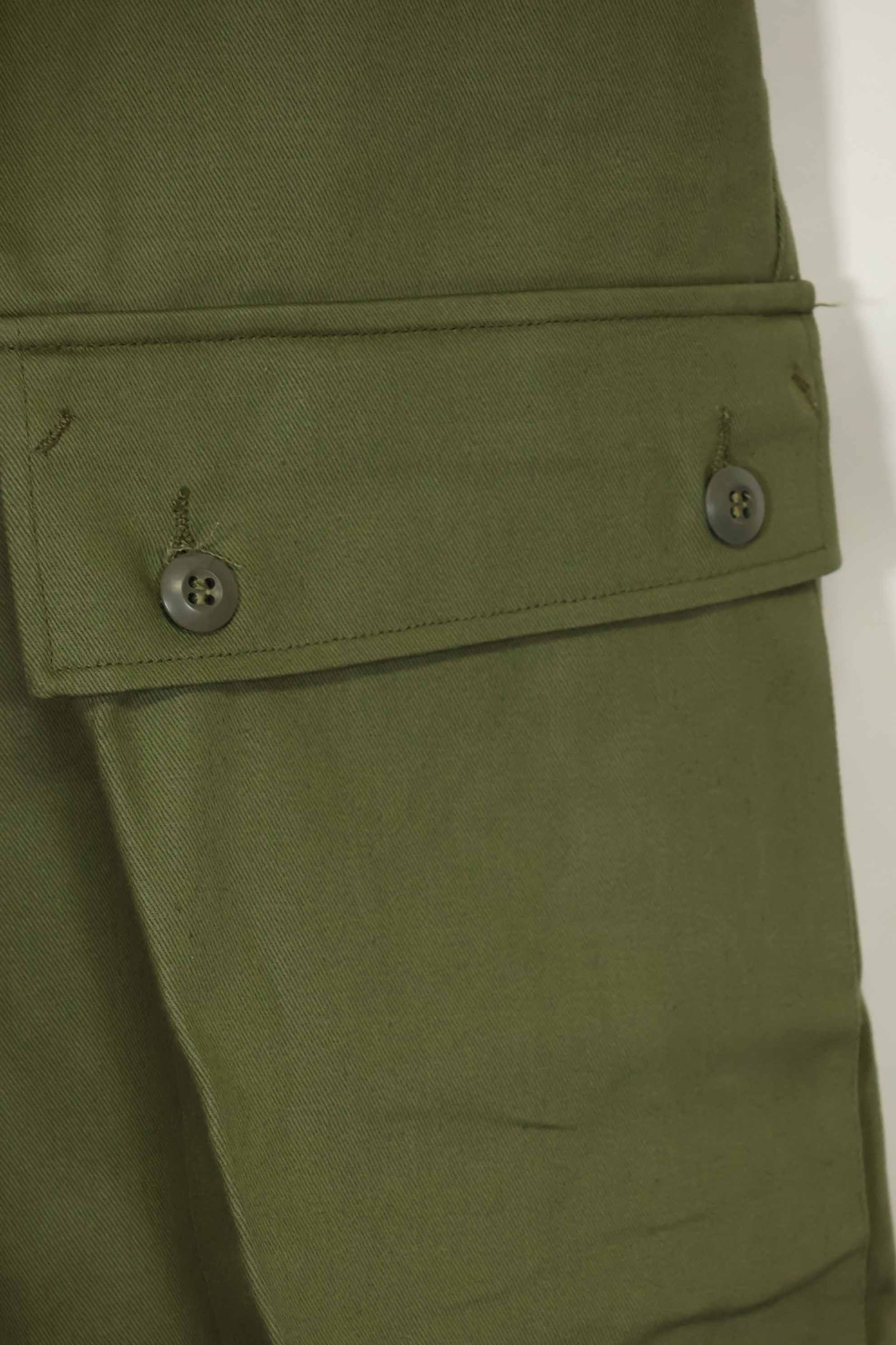 1969 Deadstock Australian Army OD Fatigue Pants, never used.