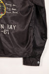 Real Vietnam War Tour Jacket CAM RAHN BAY 1966-67 with damaged zipper